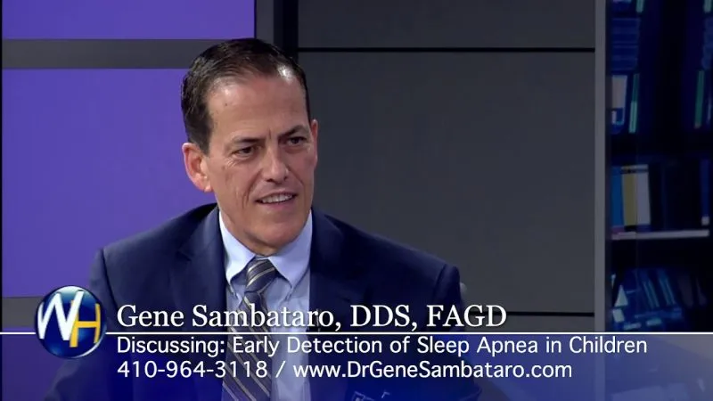 Early Detection of Sleep Apnea in Children with Ellicott City, Maryland dentist Gene Sambataro, DDS thumbnail