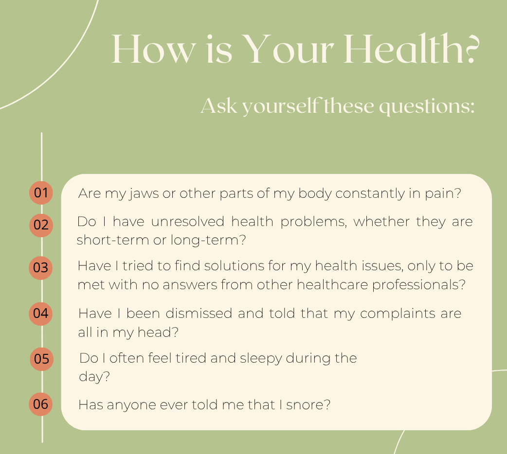 How Is My Health 6 Questions graphic